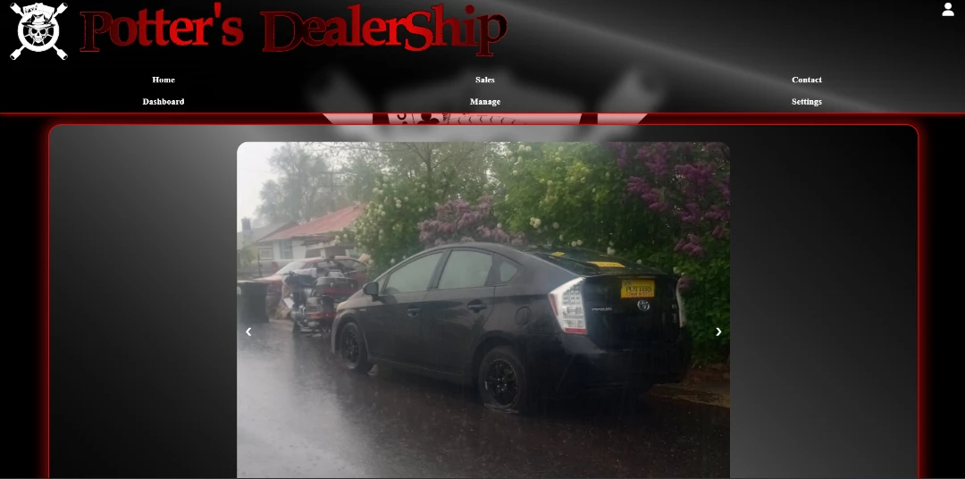 pottersdealership.com